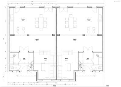 Exemple de plan RDC