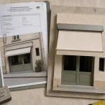 Déclaration préalable store banne : formulaire mairie et façade