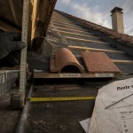 Pente minimale tuile : mesure hauteur rampan sur toiture en tuiles