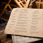 Lexique charpente bois PDF : tableau termes et définitions pour lire un plan