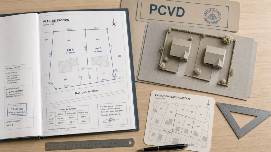 Permis de construire valant division : construire, diviser et vendre dans un seul dossier ?
