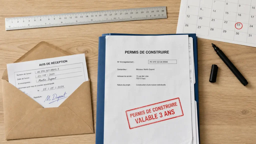 Permis de construire : 3 ans de validité, prorogation et cas de caducité