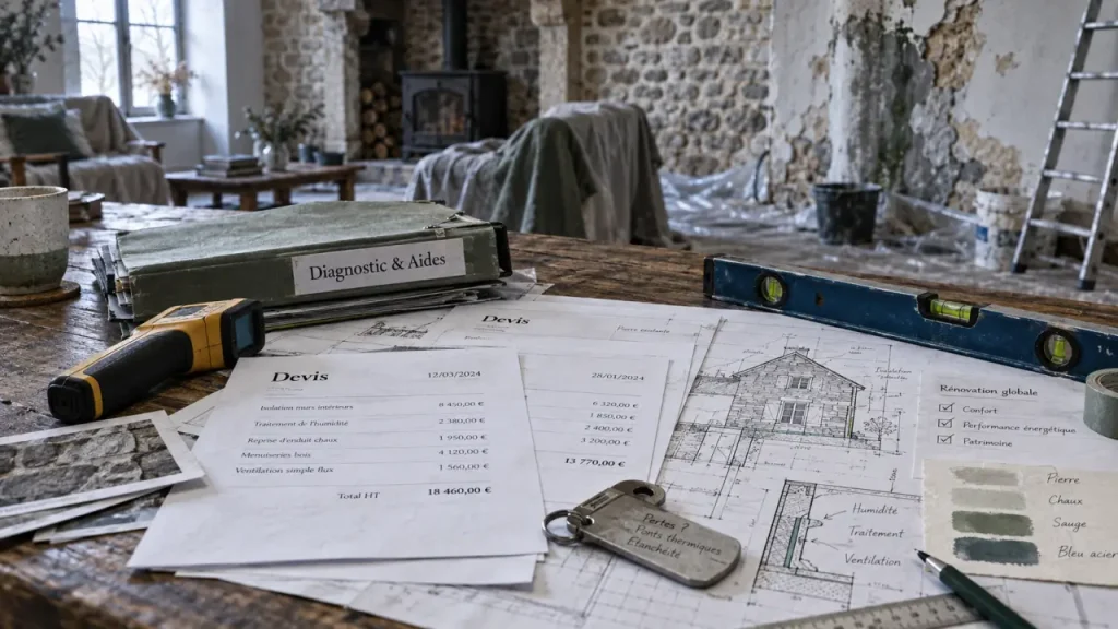 Aides à la rénovation d’une maison ancienne : financez l’isolation avant la façade