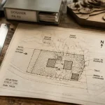 Exemple de plan de masse : bureau d’architecte, règles de conformité et plan annoté