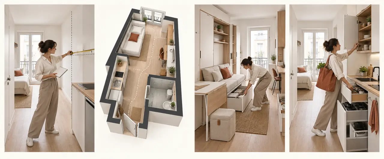 Comment aménager un studio avant sa mise en location : étapes d’organisation des espaces et du mobilier