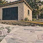 Garage 40m2 sans permis de construire : PLU décide, déclaration préalable.