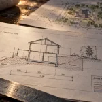 Plan de coupe PCMI3 pour permis de construire, cotes NGF et déblais-remblais