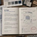 Permis de construire notice PCMI4 ouverte, dossier urbanisme et plans