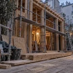 Construction extension maison ossature bois Paris