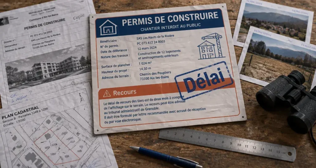 Contester un permis de construire : vérifiez votre intérêt à agir et le délai de deux mois