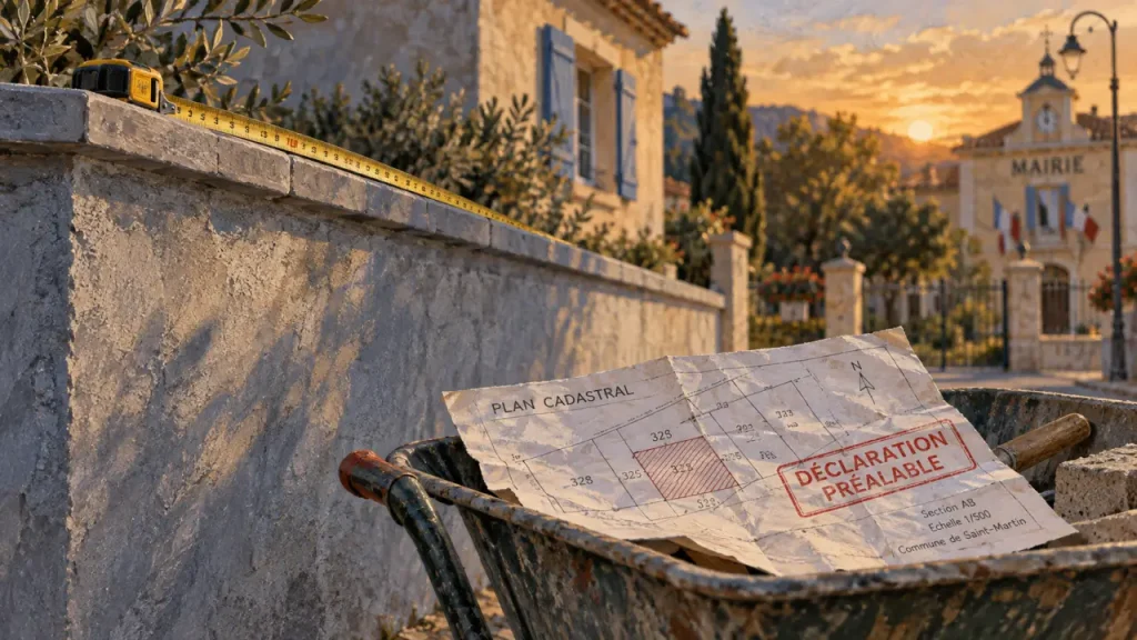 Mur de clôture : permis de construire ou simple déclaration ? Pourquoi les 2 mètres ne suffisent pas