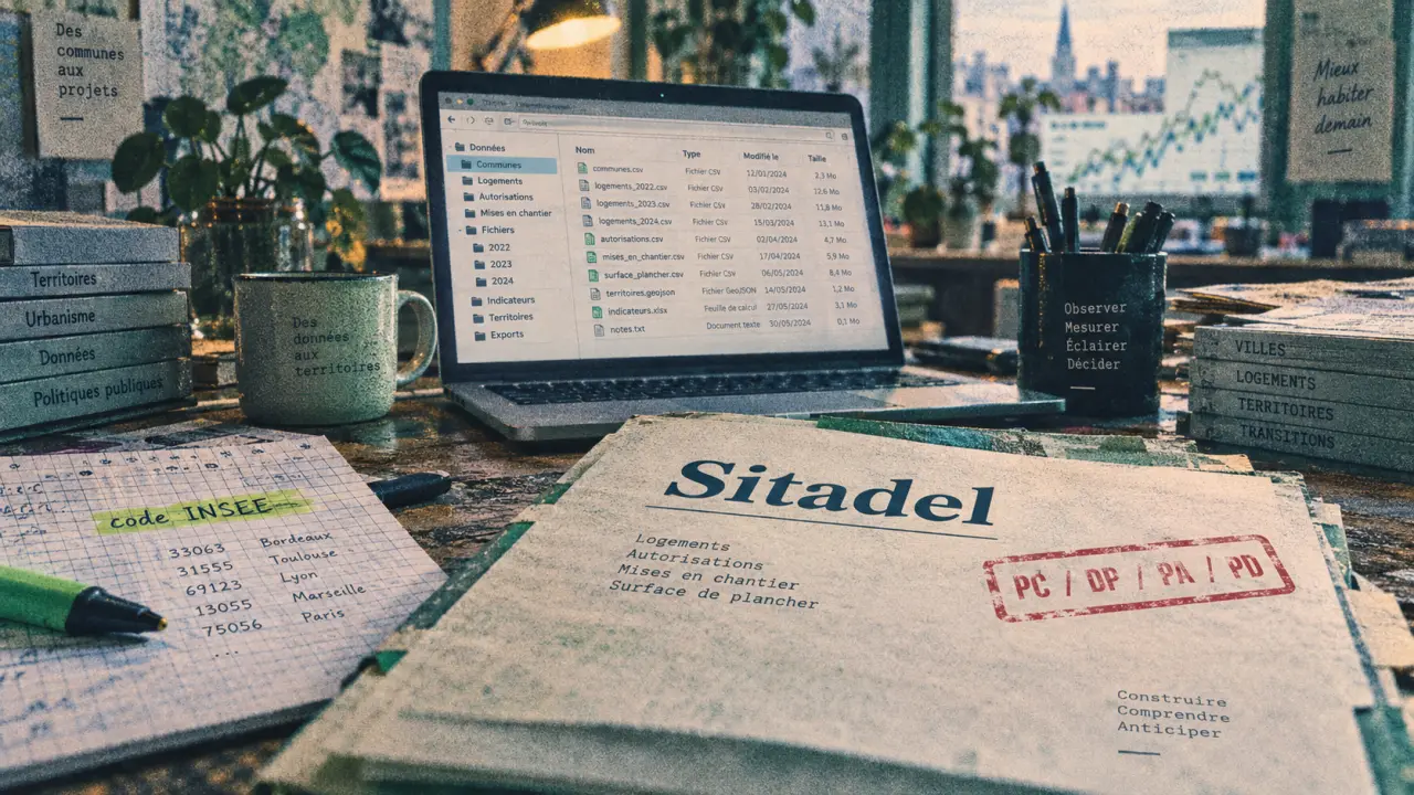 Liste permis de construire par commune via Sitadel