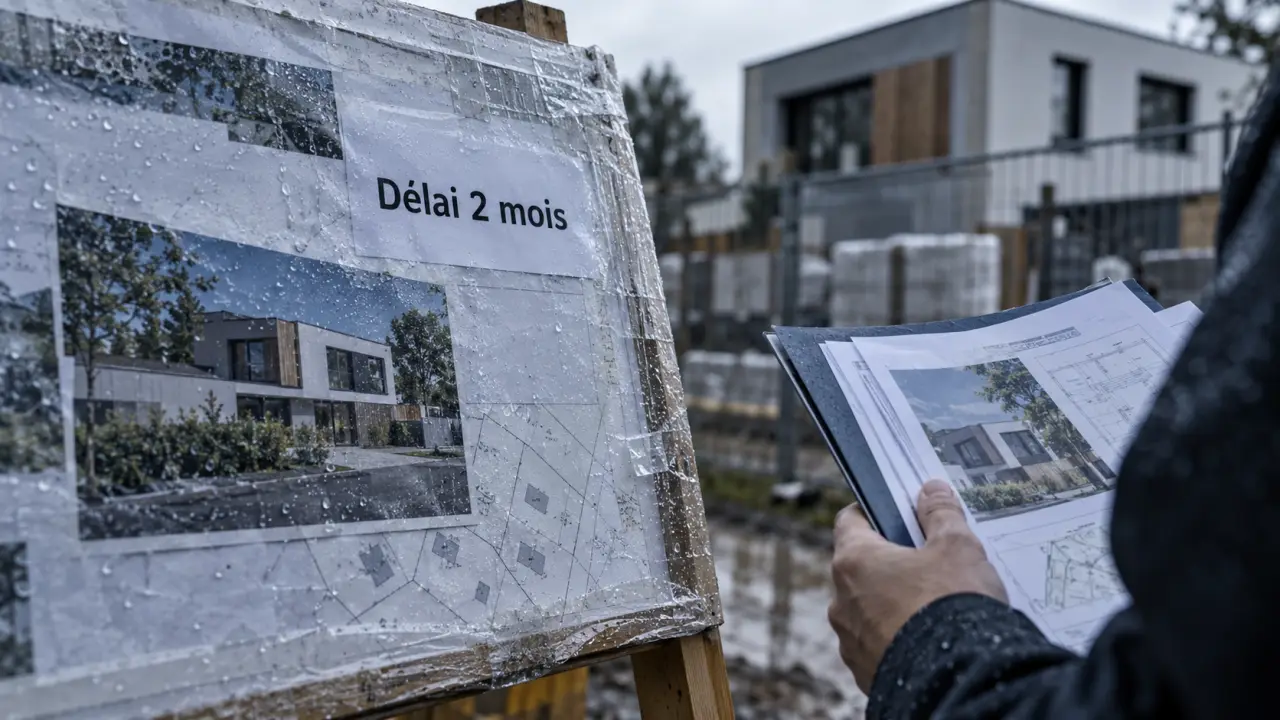 Recours au permis de construire : dossier et permis, 15 jours de délai